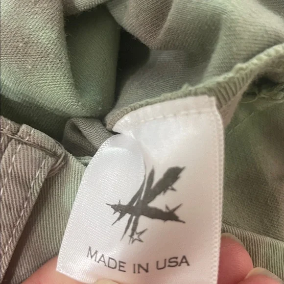 Astra Kidani Oversized Pocket in Moss Cargo Pants | L - Picture 6 of 11